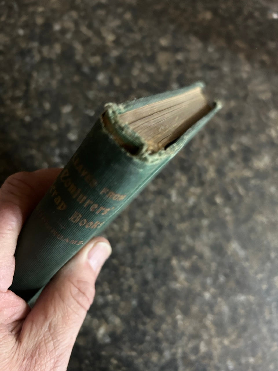 Leaves from Conjurers' Scrap Books - H.J. Burlingame (1891 ed, GREEN)
