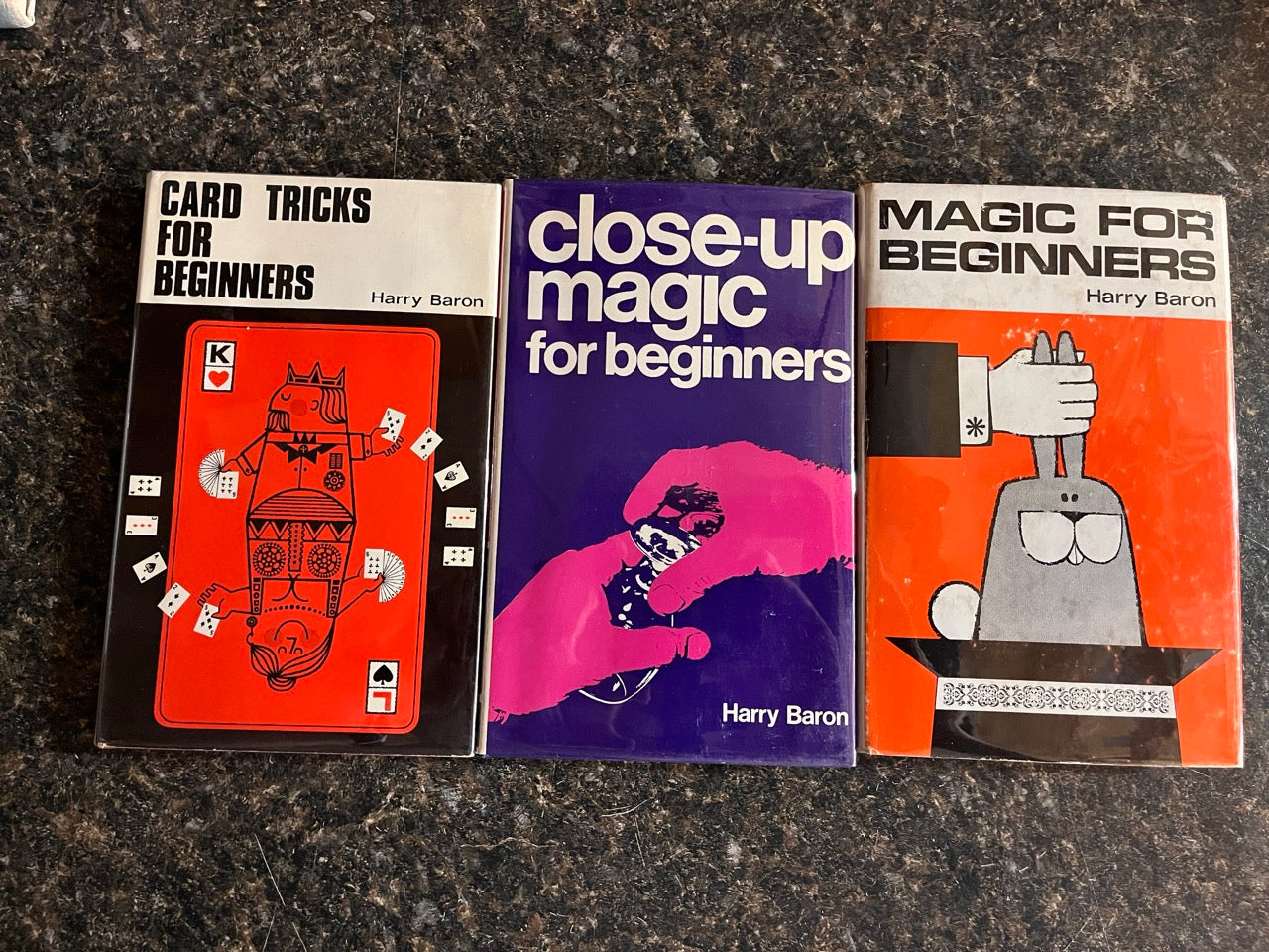 3 Harry Baron Titles (Hardcovers)