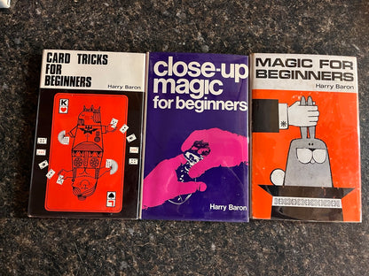 3 Harry Baron Titles (Hardcovers)