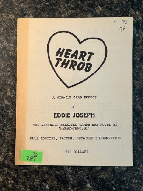 Heart Throb - Eddie Joseph