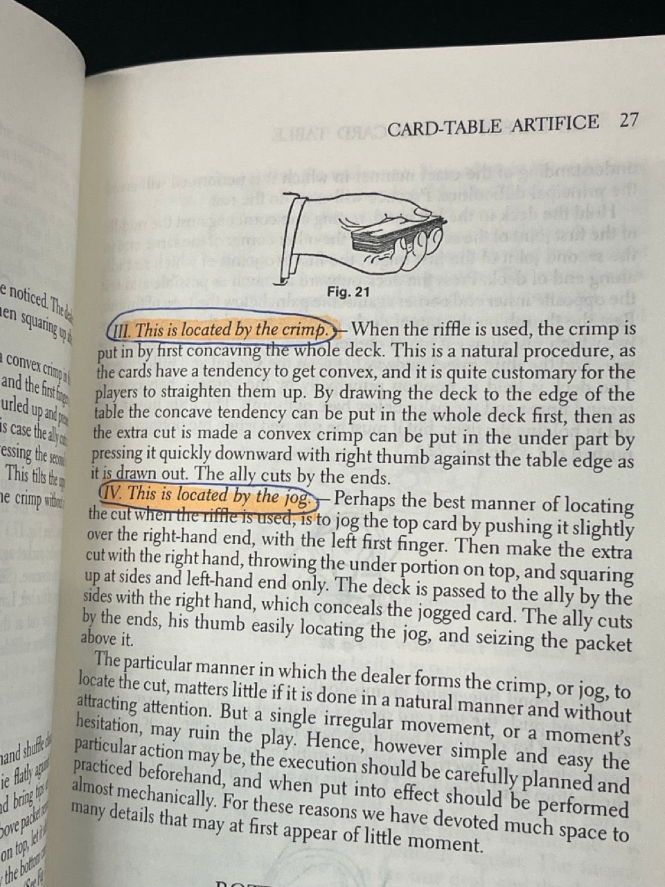 The Expert at the Card Table - S.W. Erdnase (Dover edition)