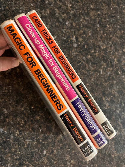 3 Harry Baron Titles (Hardcovers)