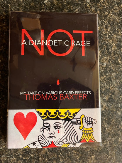 Not A Dianoetic Rage - Thomas Baxter (LIKE NEW)