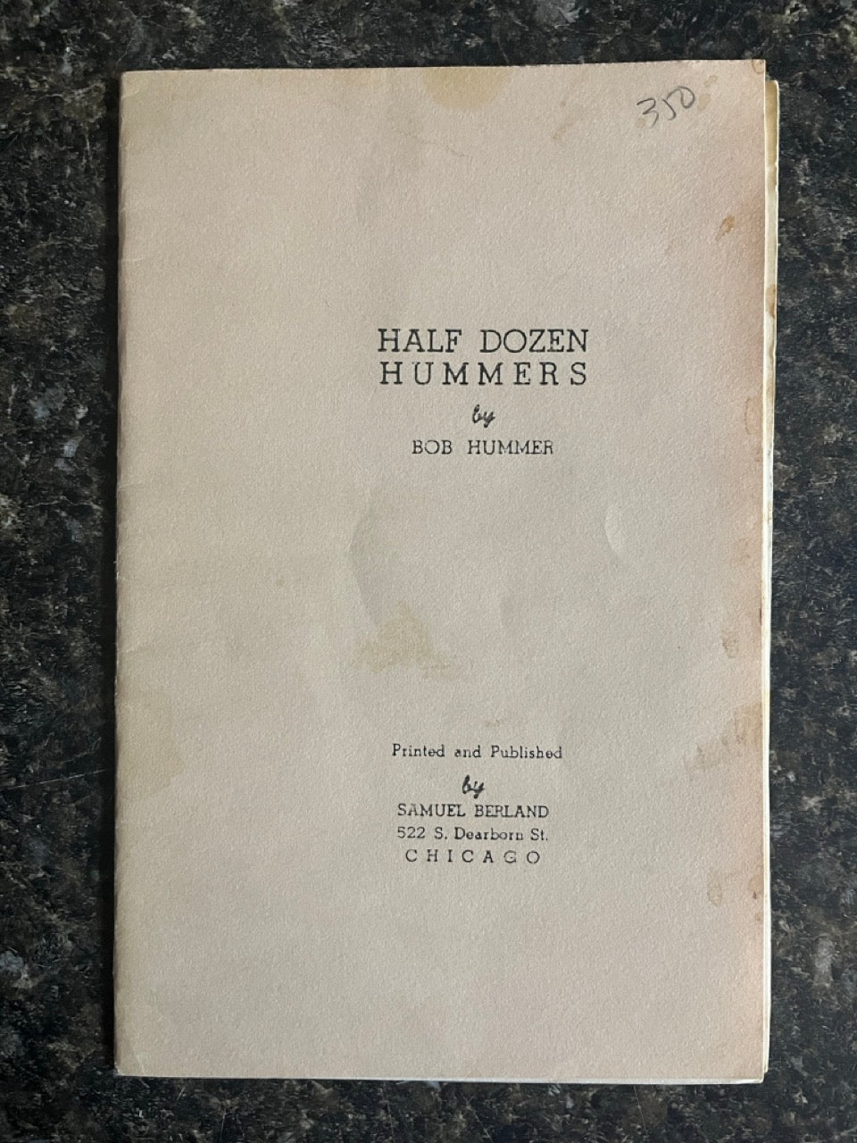 Half Dozen Hummers - Bob Hummer