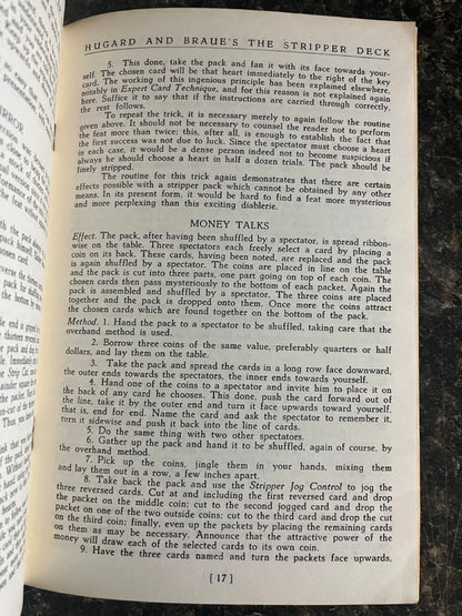 Miracle Methods #1: The Stripper Deck - Hugard & Braue