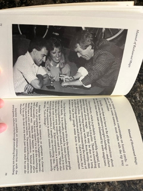 Manual of Restaurant Magic - Kirk Charles (Used copy)