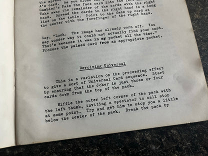 The Spread Half-Pass - Roy Walton & Karl Fulves