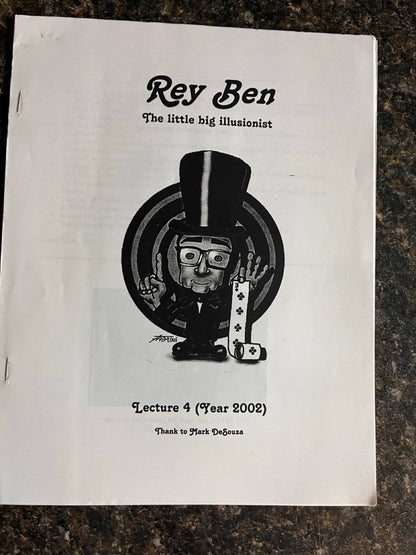 Rey Ben: The little big illusionist - Lecture 4 - Mark DeSouza
