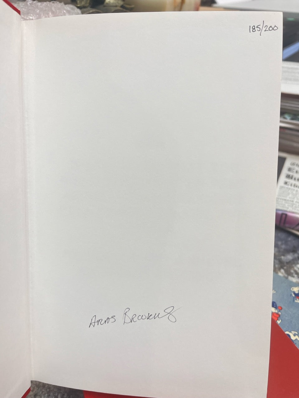 Train Tracking - Atlas Brookings - SIGNED & Numbered