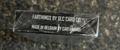 Farthings Playing Card Deck (Black & Gold edition) - GLC Card Co. (SM4)
