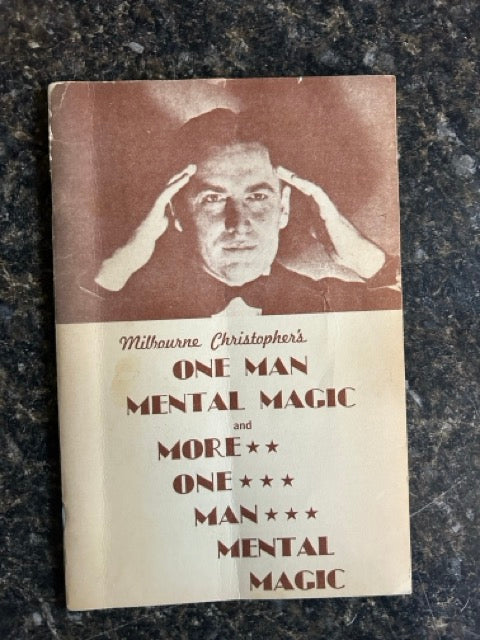 One Man Mental Magic - Milbourne Christopher