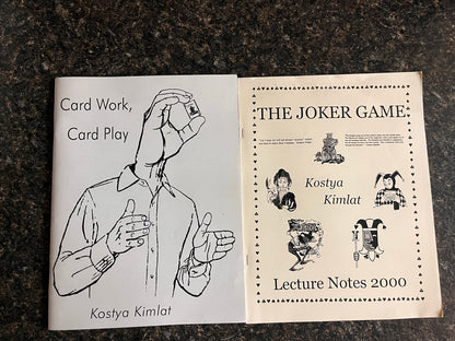 2 Kostya Kimlat Manuscripts - Kostya Kimlat
