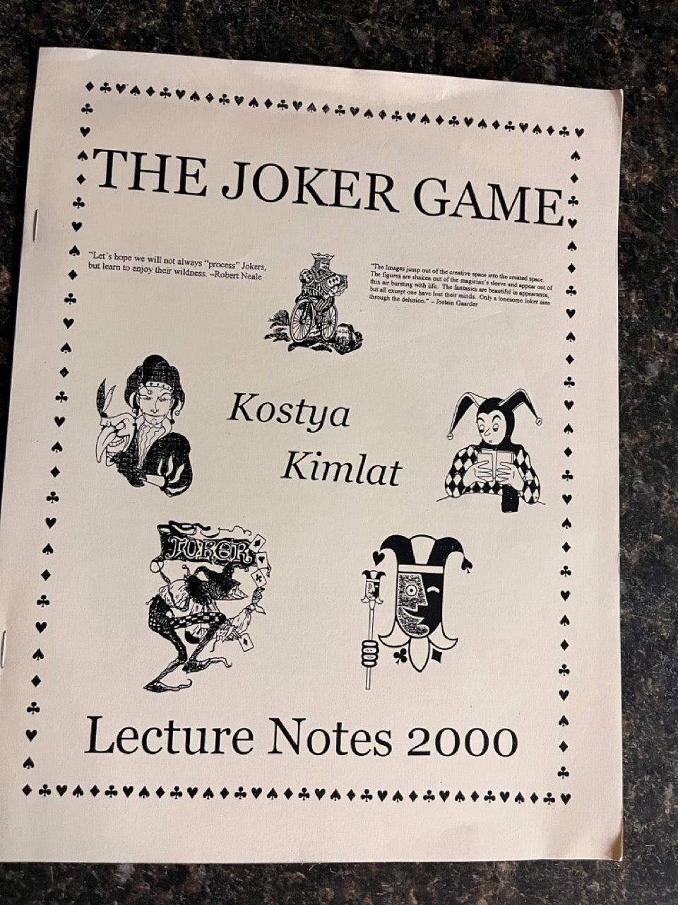 2 Kostya Kimlat Manuscripts - Kostya Kimlat