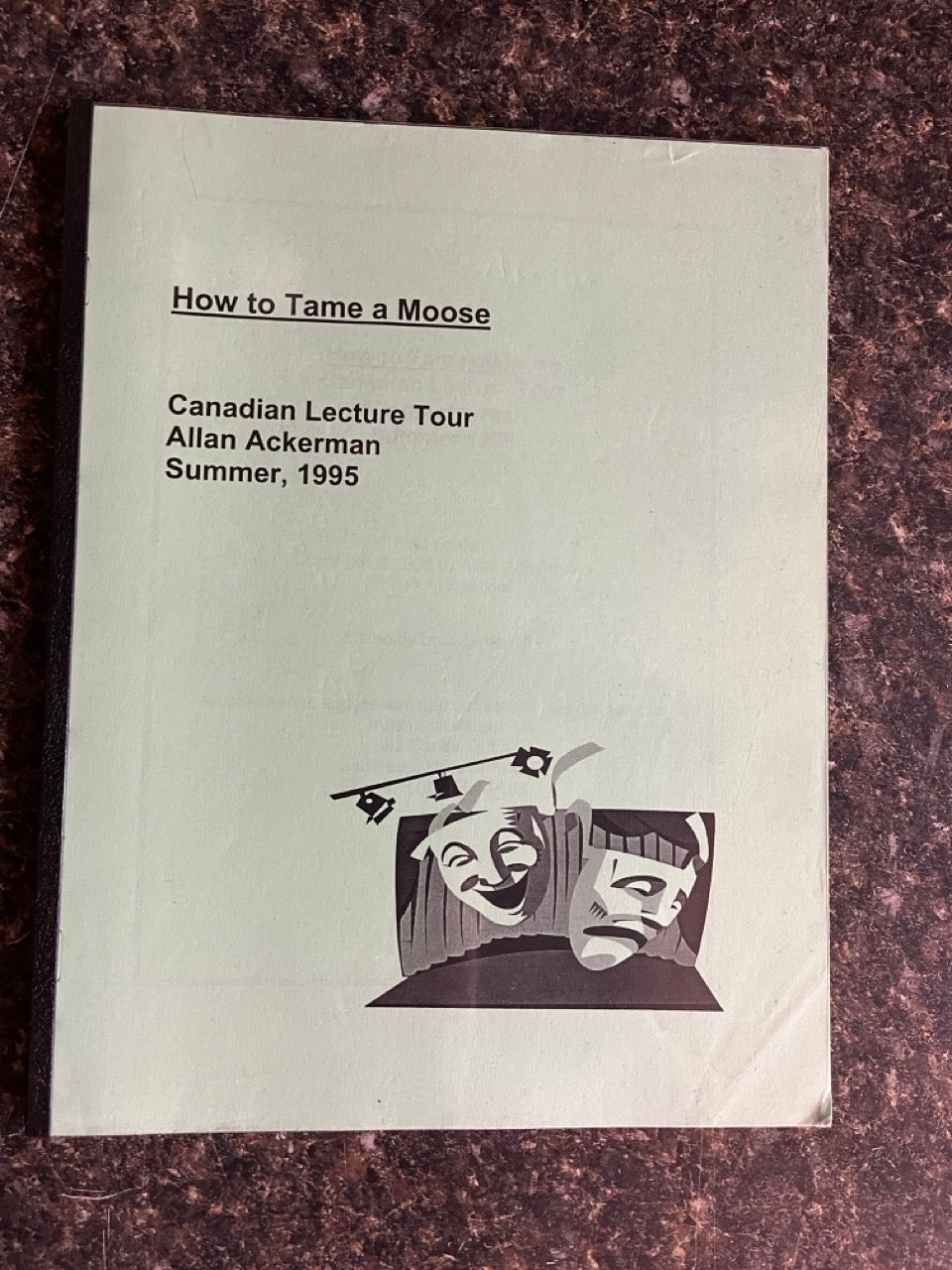 How To Tame A Moose - Allan Ackerman
