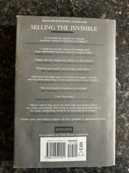 Selling The Invisible - Harry Beckwith - SIGNED