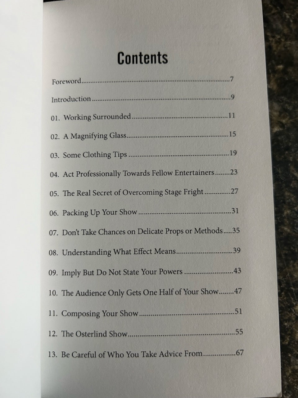 The Professional Mentalist's Field Manual - Richard Osterlind