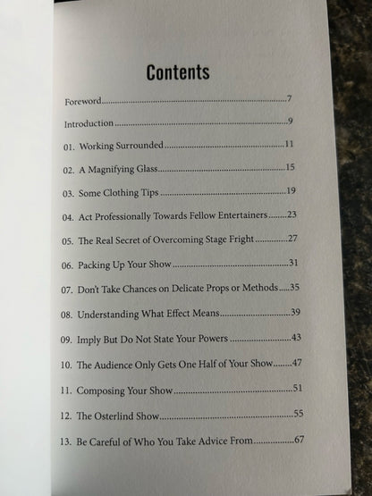 The Professional Mentalist's Field Manual - Richard Osterlind