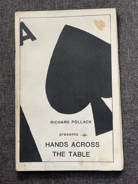 Hands Across The Table - Richard Pollack - Signed