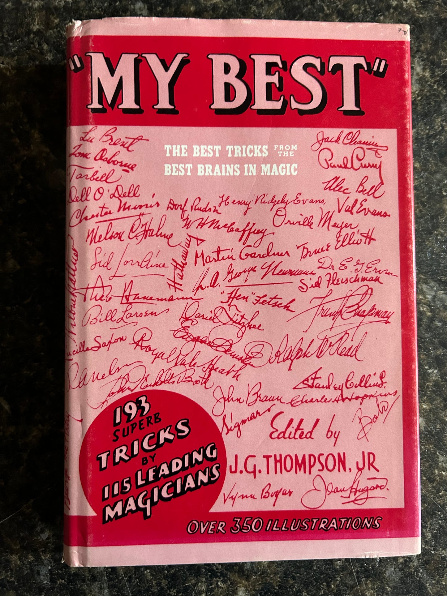 "My Best" - J. G. Thompson, Jr.