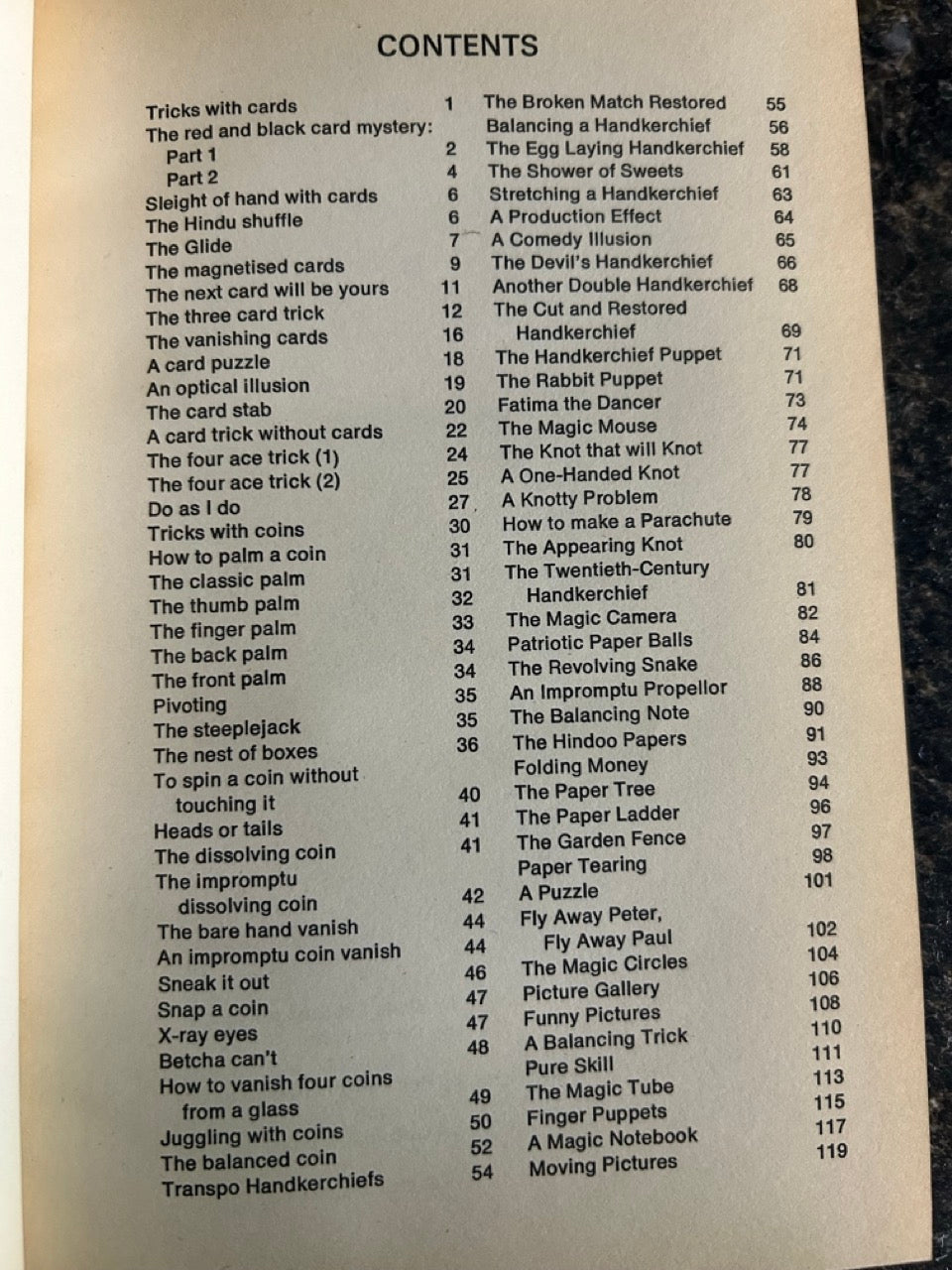 Bell's Book of Tricks - Patrick Page