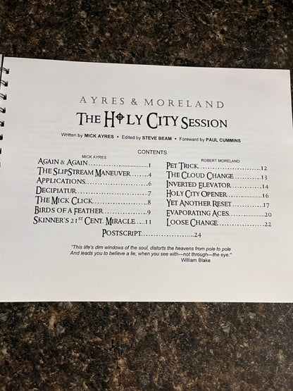 The Holy City Session - Ayres & Moreland