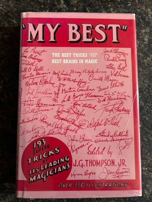 'My Best" -  J. G. Thompson, Jr.
