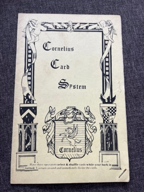 Cornelius Card System - John Novak