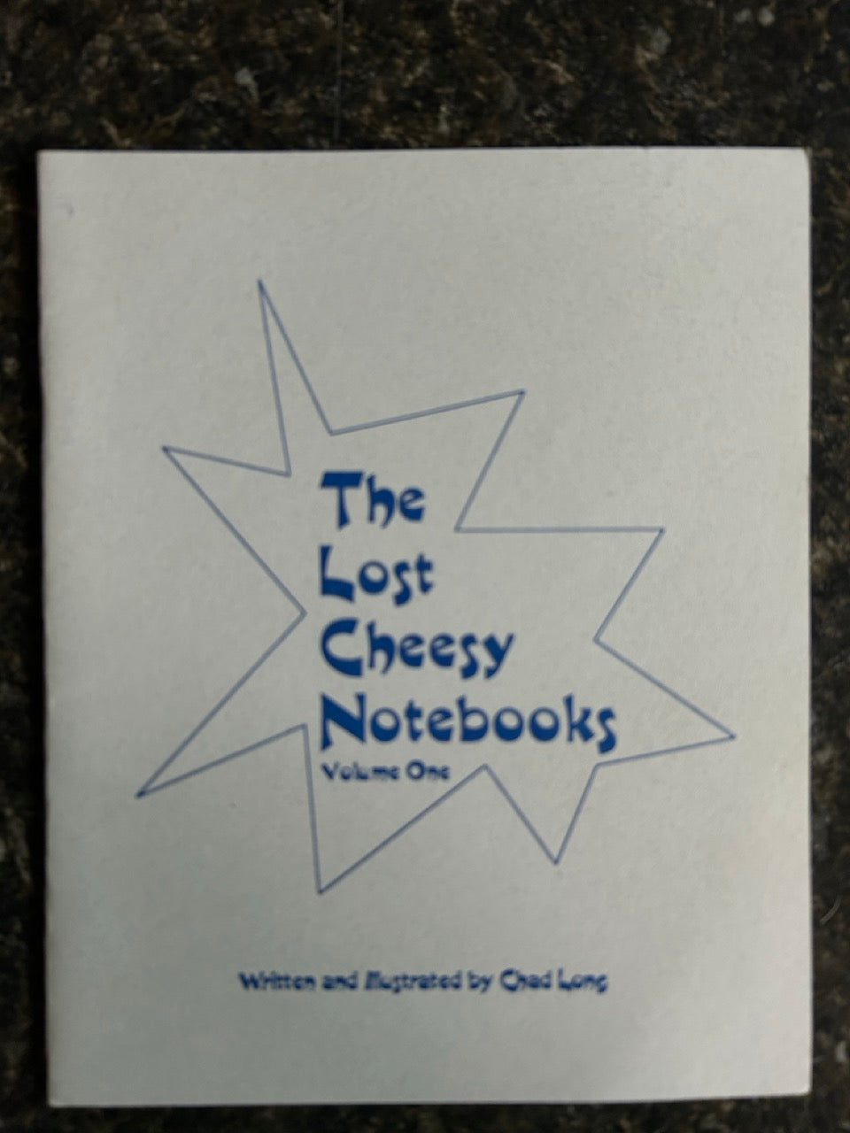 Cheesy Notebook #1 - Chad Long