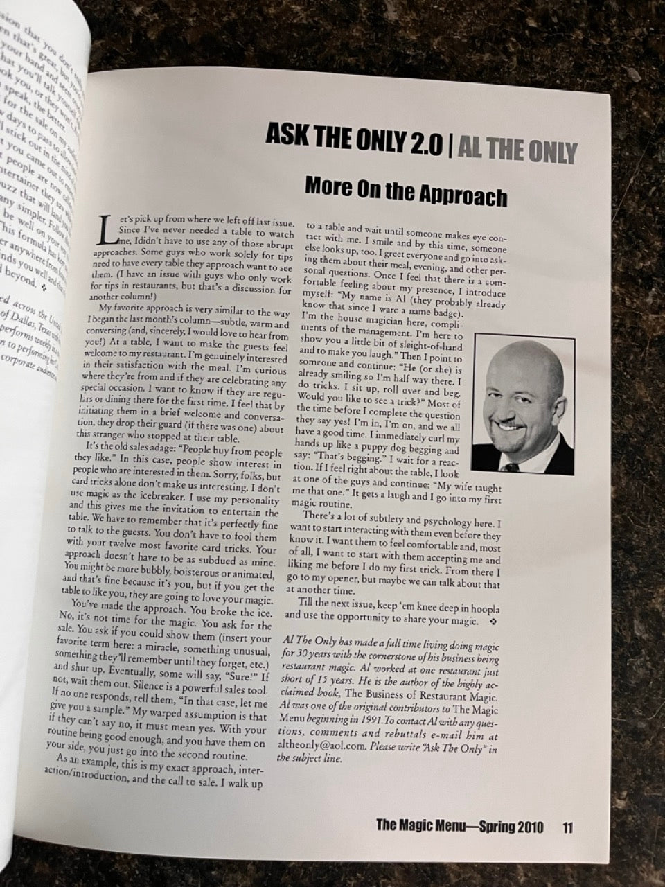 2 Issues of The Magic Menu - Jim Sisti