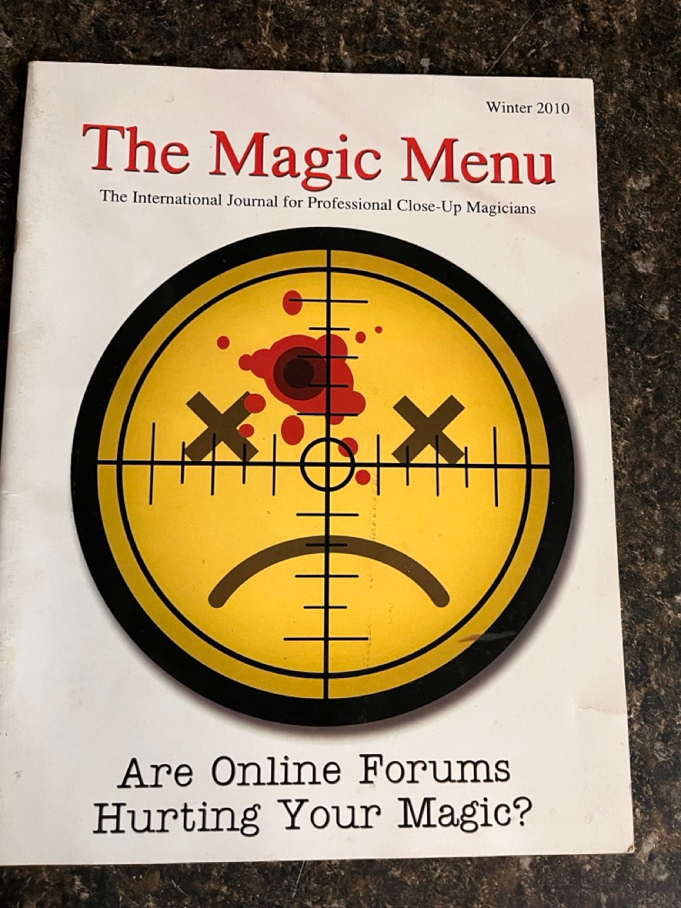 2 Issues of The Magic Menu - Jim Sisti