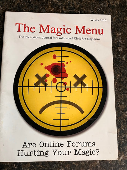 2 Issues of The Magic Menu - Jim Sisti