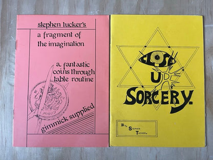 2 Stephen Tucker booklets