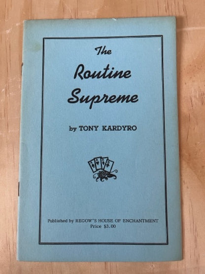 The Routine Supreme - Tony Kardyro