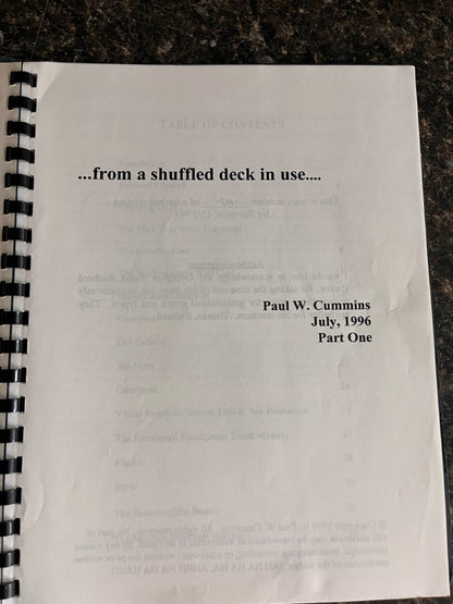 FASDIU Parts 1 & 2 - Paul Cummins