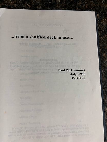 FASDIU Parts 1 & 2 - Paul Cummins