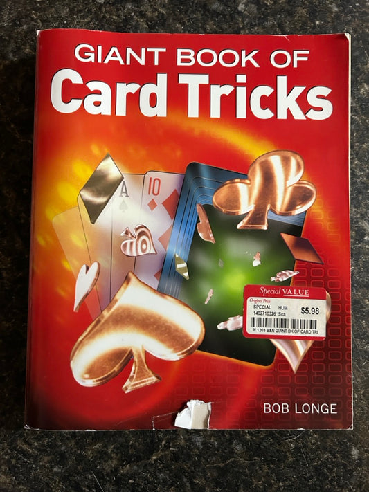 Giant Book of Card Tricks - Bob Longe