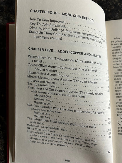 Intermediate and Advanced Coin Technique - Michael Rubinstein