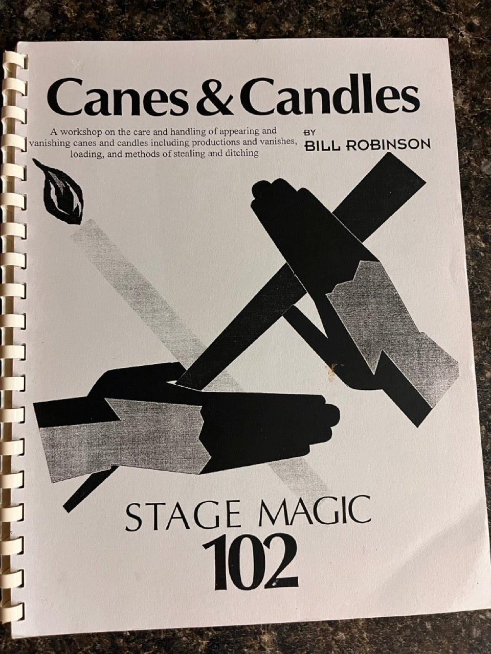 Stage Magic 102 Canes & Candles - Bill Robinson