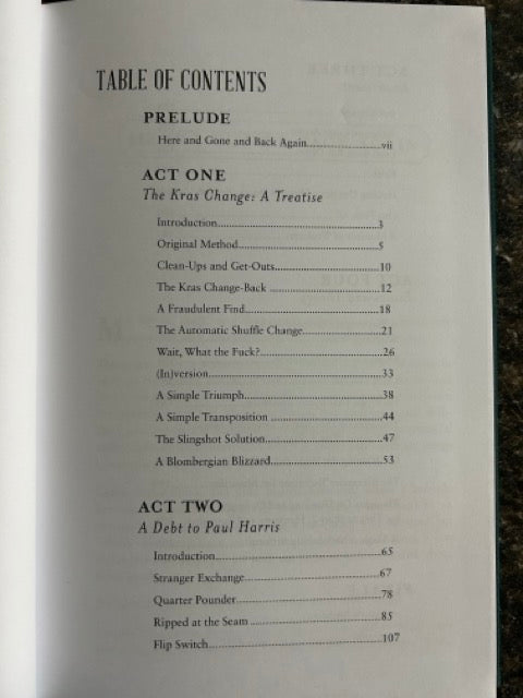 Synthesis & Secrets: A Magic Act in Four Acts - Michael Kras