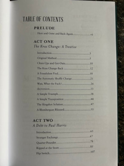 Synthesis & Secrets: A Magic Act in Four Acts - Michael Kras