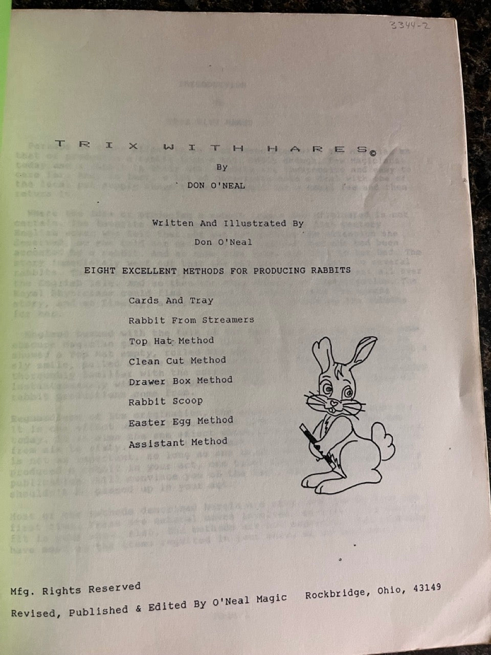 Trix with Hares - Dan O'Neal