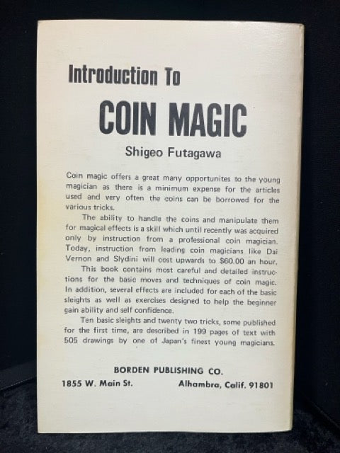 Introduction to Coin Magic - Shigeo Futagawa (softcover)