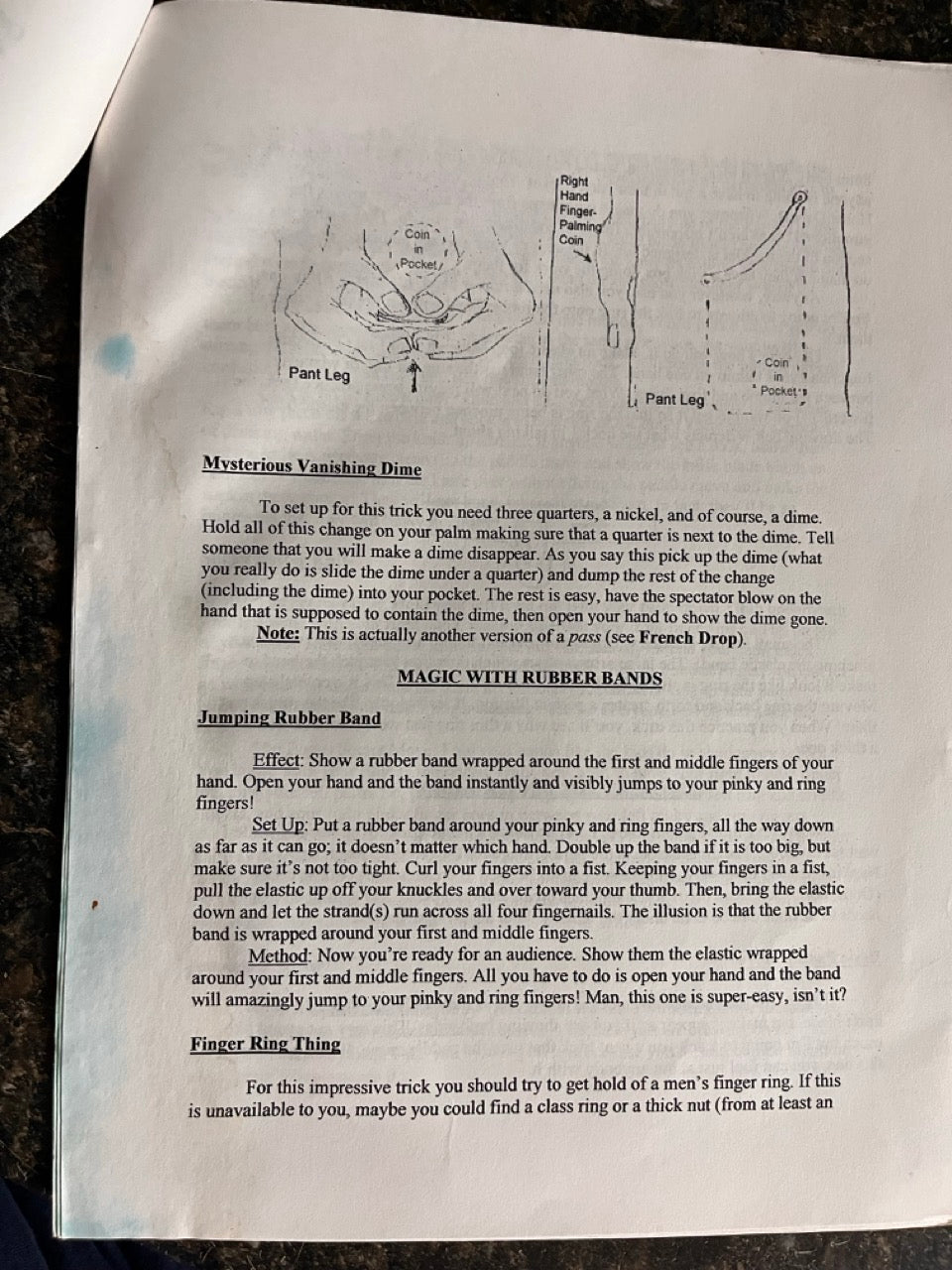 Magician's Manual for the Magician's Starter Kit - Tim David
