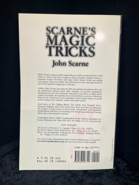 Scarne's Magic Tricks (Paperback)- John Scarne (Dover)