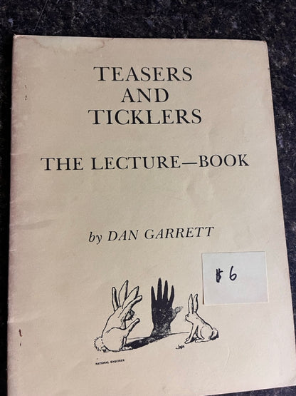 Teasers & Ticklers: The Lecture Book - Dan Garrett