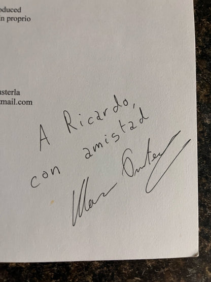 A Londra...a fine secolo...quattro Assi... Marco Pusterla -SIGNED