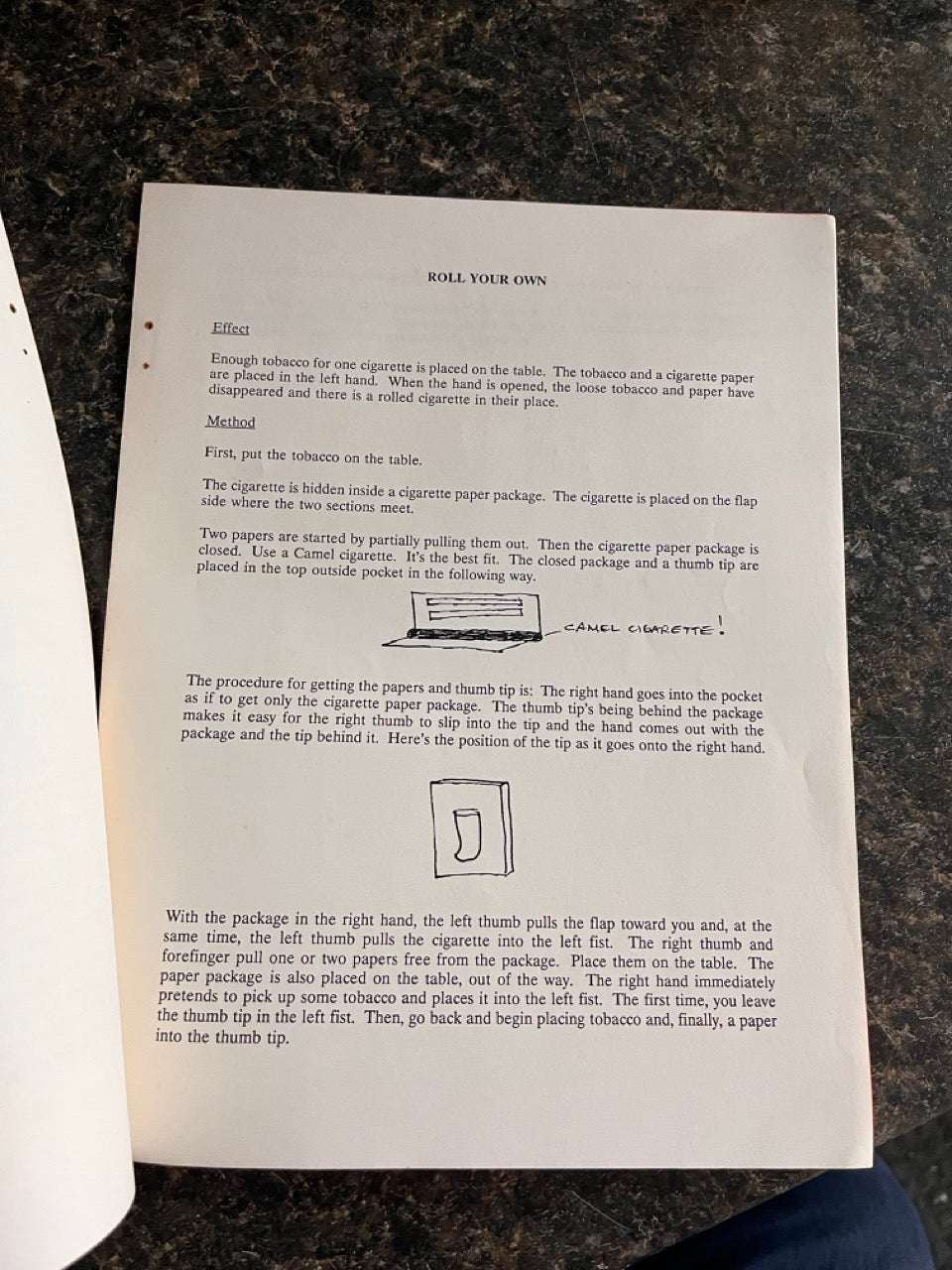 Something Old, Something New. Lecture Notes - Chuck Fayne - SIGNED