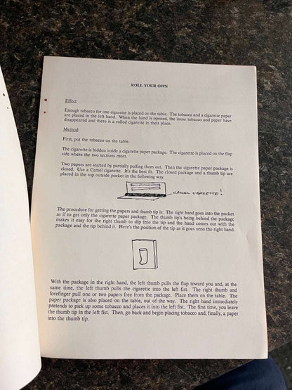 Something Old, Something New. Lecture Notes - Chuck Fayne - SIGNED