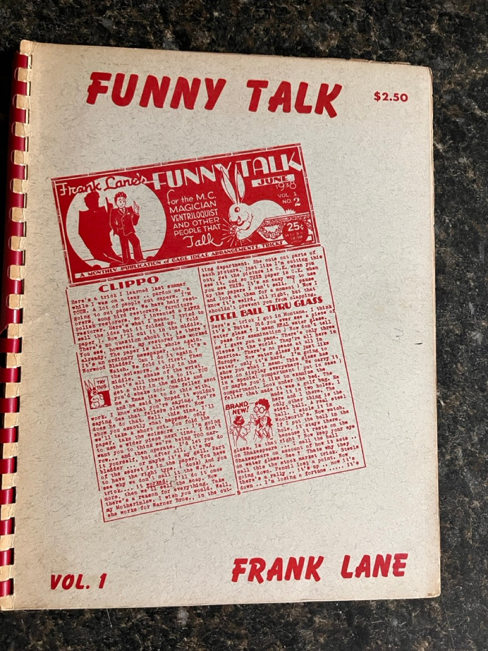 Funny Talk Vols. 1 & 2 - Frank Lane