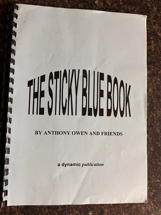 The Sticky Blue Book, 1997 Edition - Anthony Owens and Friends